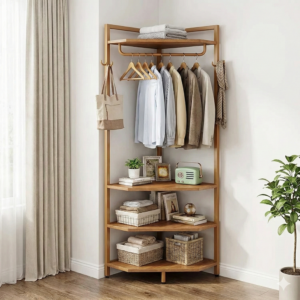 লাক্সারি কর্নার ওয়ারড্রোব ও অর্গানাইজার